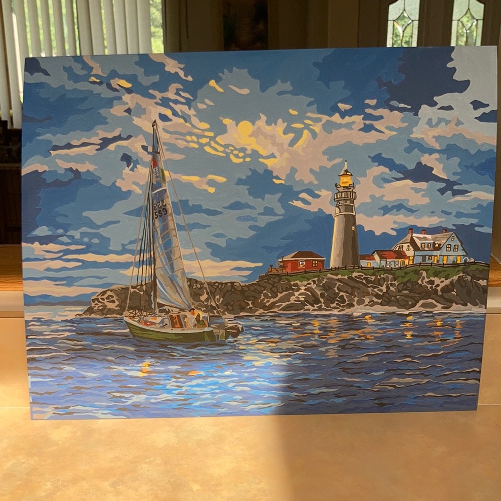 Acrylic painting